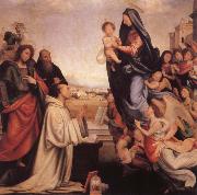 Fra Bartolommeo Vision of St.Bernard France oil painting artist